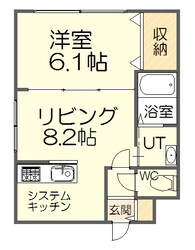 エフビル6の物件間取画像